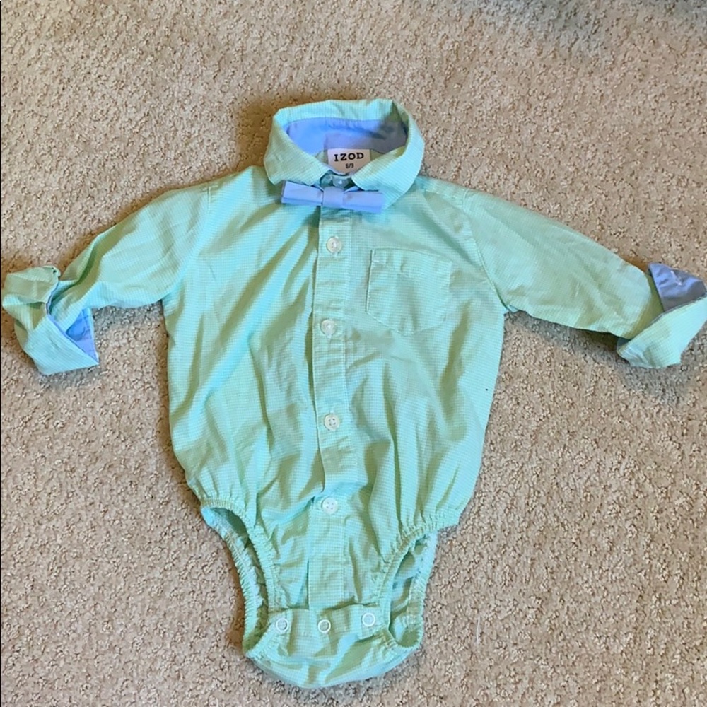 Button down onesie